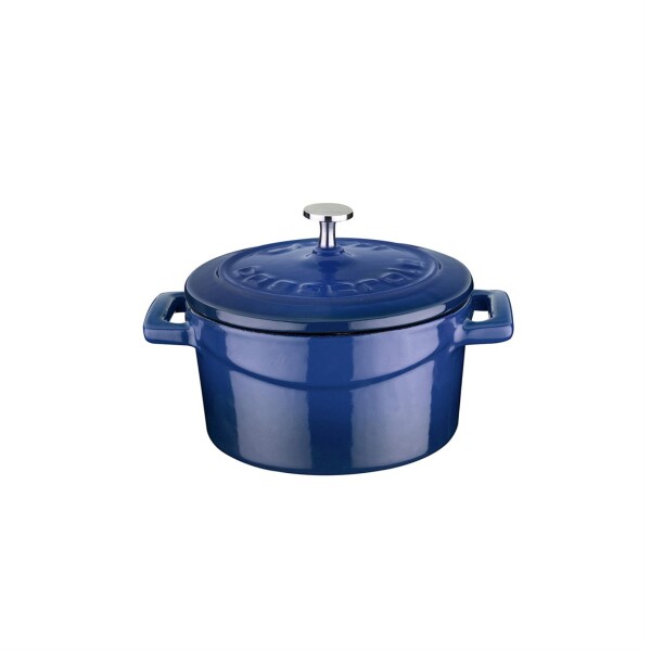 Cacerola Redonda 10CM Azul Lavacast