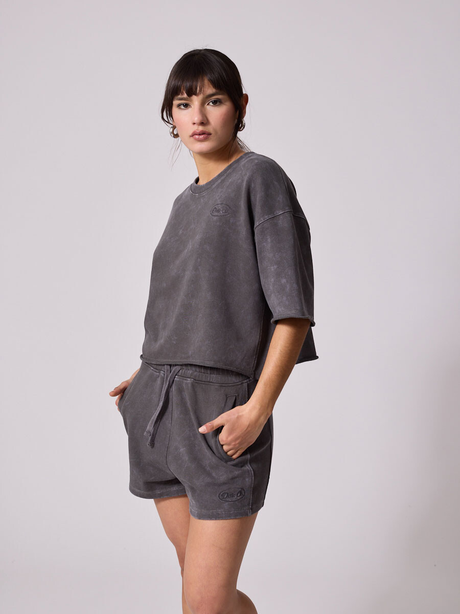 T-SHIRT INNA DIXIE Gris Oscuro