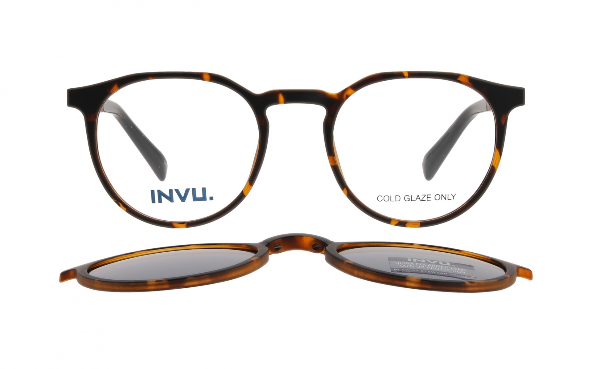 INVU Clip-On 42432D col M.Demi polarizado 