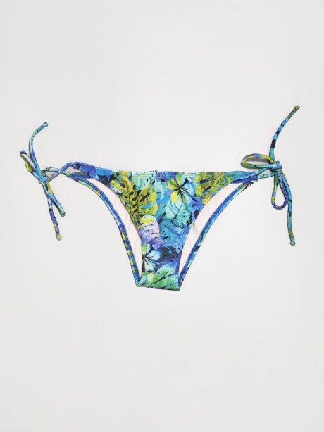 Malla Tanga Estampada hibiscus