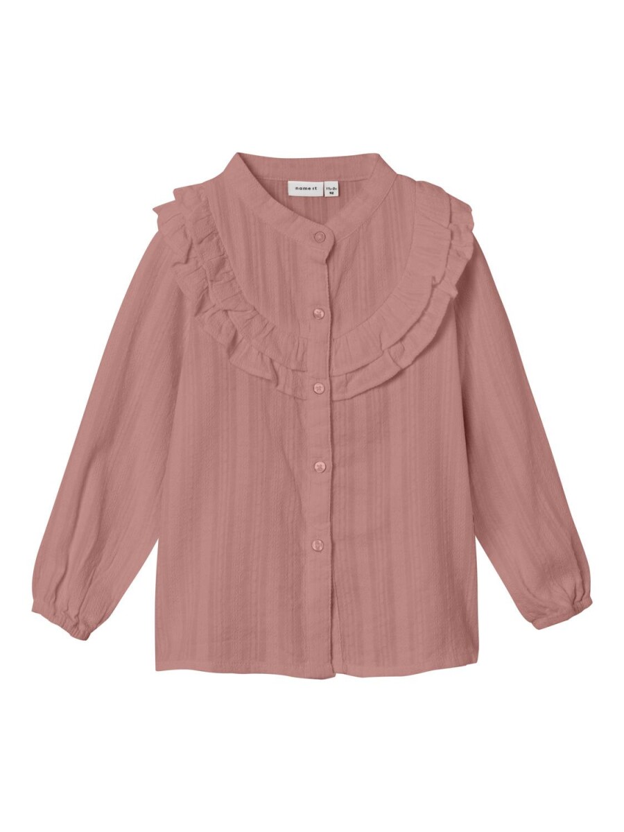 Camisa Bishirt - Ash Rose 