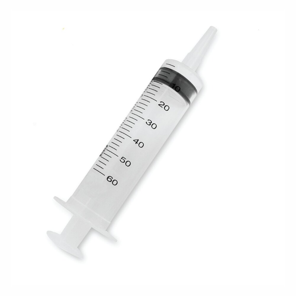 JERINGA 50/60ML S/AGUJA PICO GRUESO-WEGO única