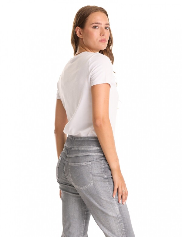 Jegging Metalizada GRIS