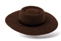 SOMBRERO CAMPERO COPA BAJA Marrón Oscuro