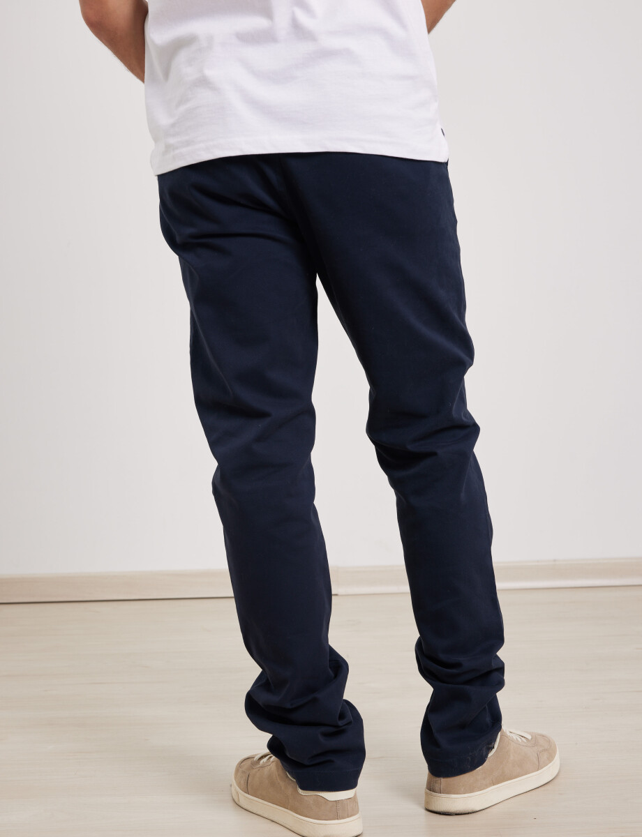 080422 PANTALÓN SPORT S/PINZAS HARRY Azul Oscuro