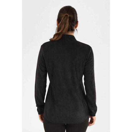 Campera polar mujer black Negro