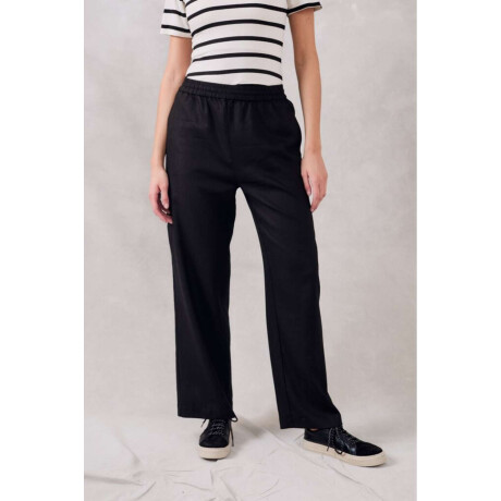 Pantalon Lino Negro