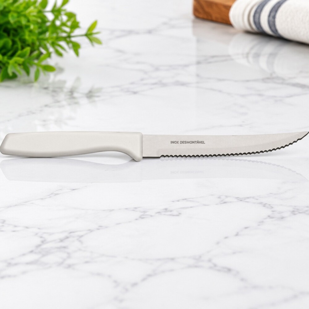 Piemonte Blanco Cuchillo Mesa M.Plastico 20035-6 Piemonte Blanco Cuchillo Mesa M.Plastico 20035-6