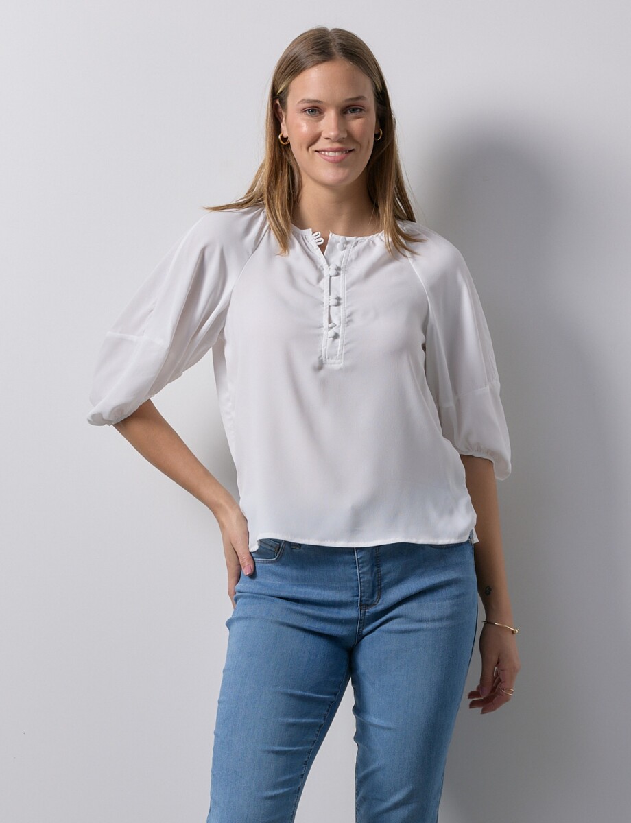 Blusa Mga Balloon - Crudo 