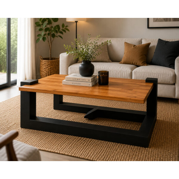 Mesa ratona hierro/madera Dayman Mesa ratona hierro/madera Dayman