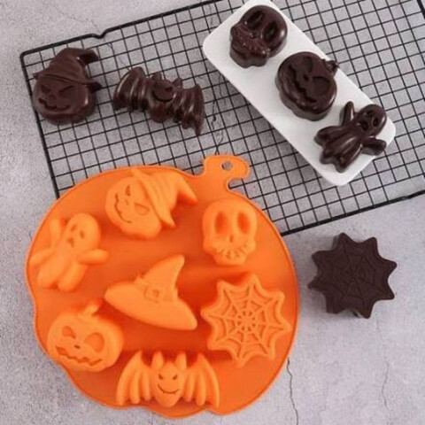 Molde de Silicona Halloween Molde de Silicona Halloween