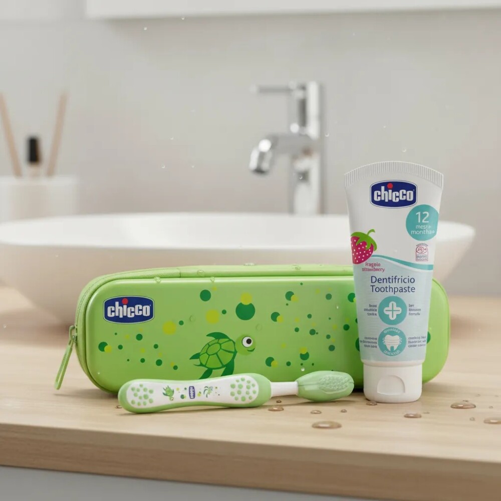 Set dental lata chicco verde Set dental lata chicco verde