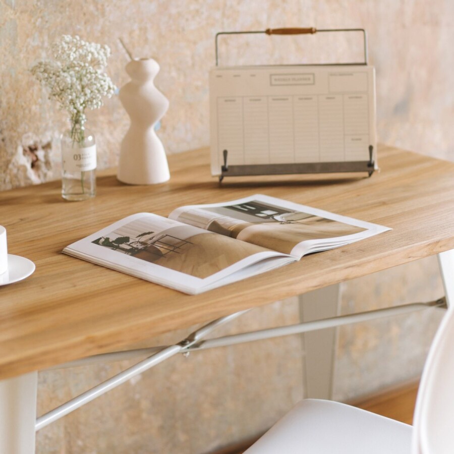 Mesa Escritorio Tolix Blanco