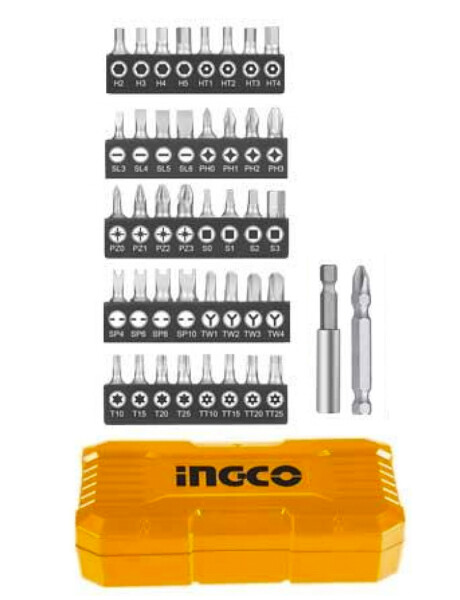 Atornillador Destornillador a batería Ingco 4V + Accesorios Atornillador Destornillador a batería Ingco 4V + Accesorios