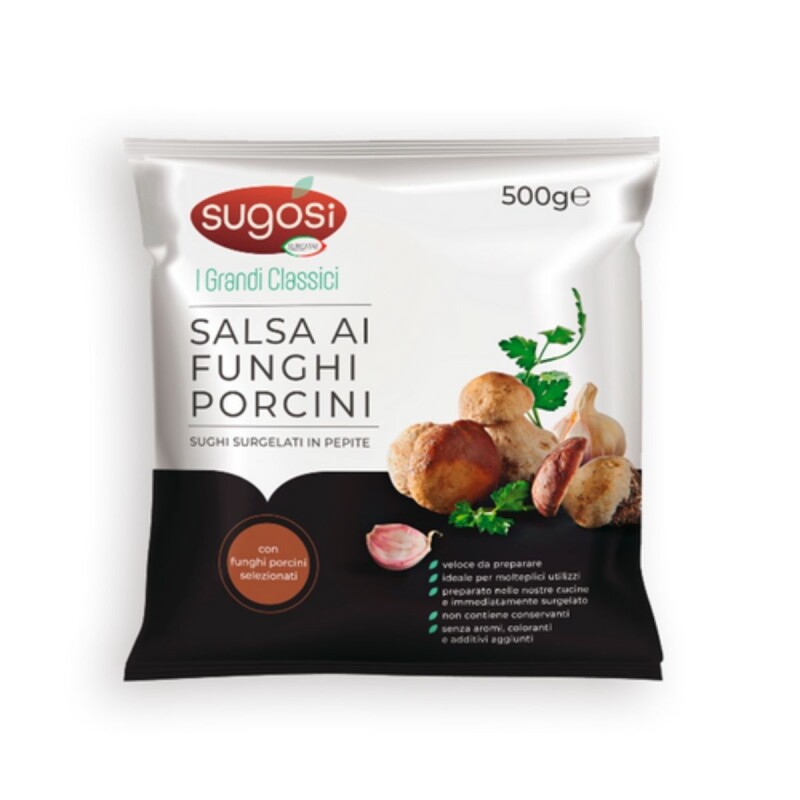 SALSA DE HONGOS PORCINI - 500 grs Salsa De Hongos Porcini - 500 Grs