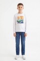 Camiseta manga larga BLANCO