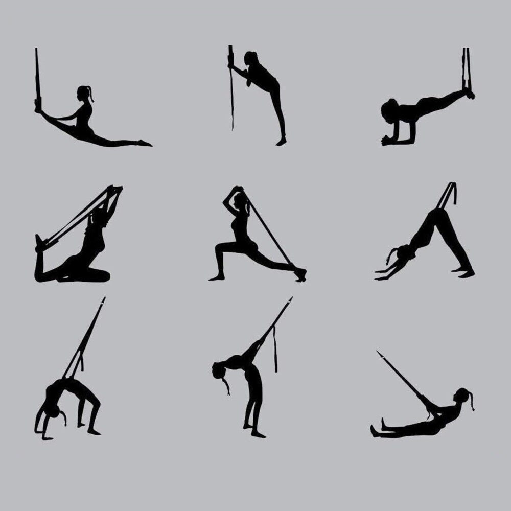 Tela Para Estiramientos De Yoga o Pilates Celeste