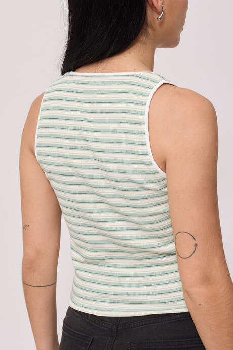 TOP SANTER RUSTY Verde