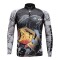Remera de pesca con protección UV50+ KING BRASIL KFF608