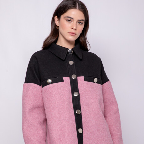 SOBRECAMISA MACARENA Rosa Cuarzo