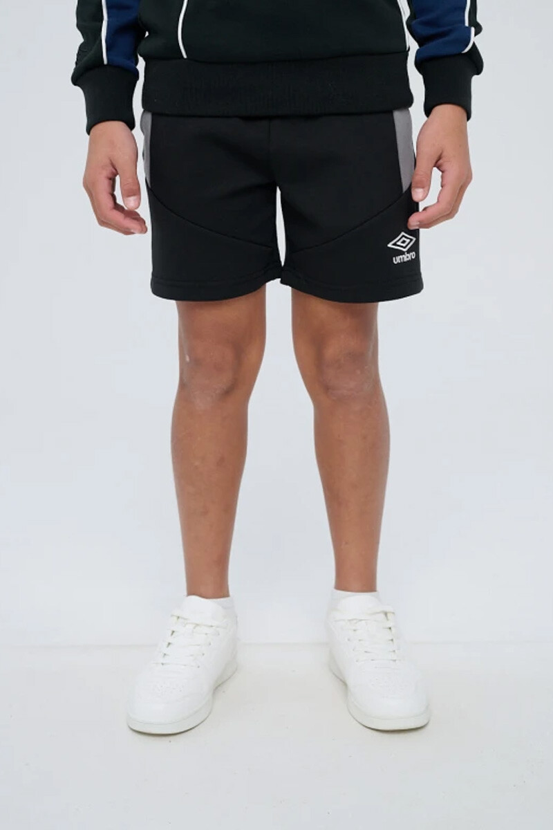 Bermuda Umbro Cross con cierres en bolsillos Negro