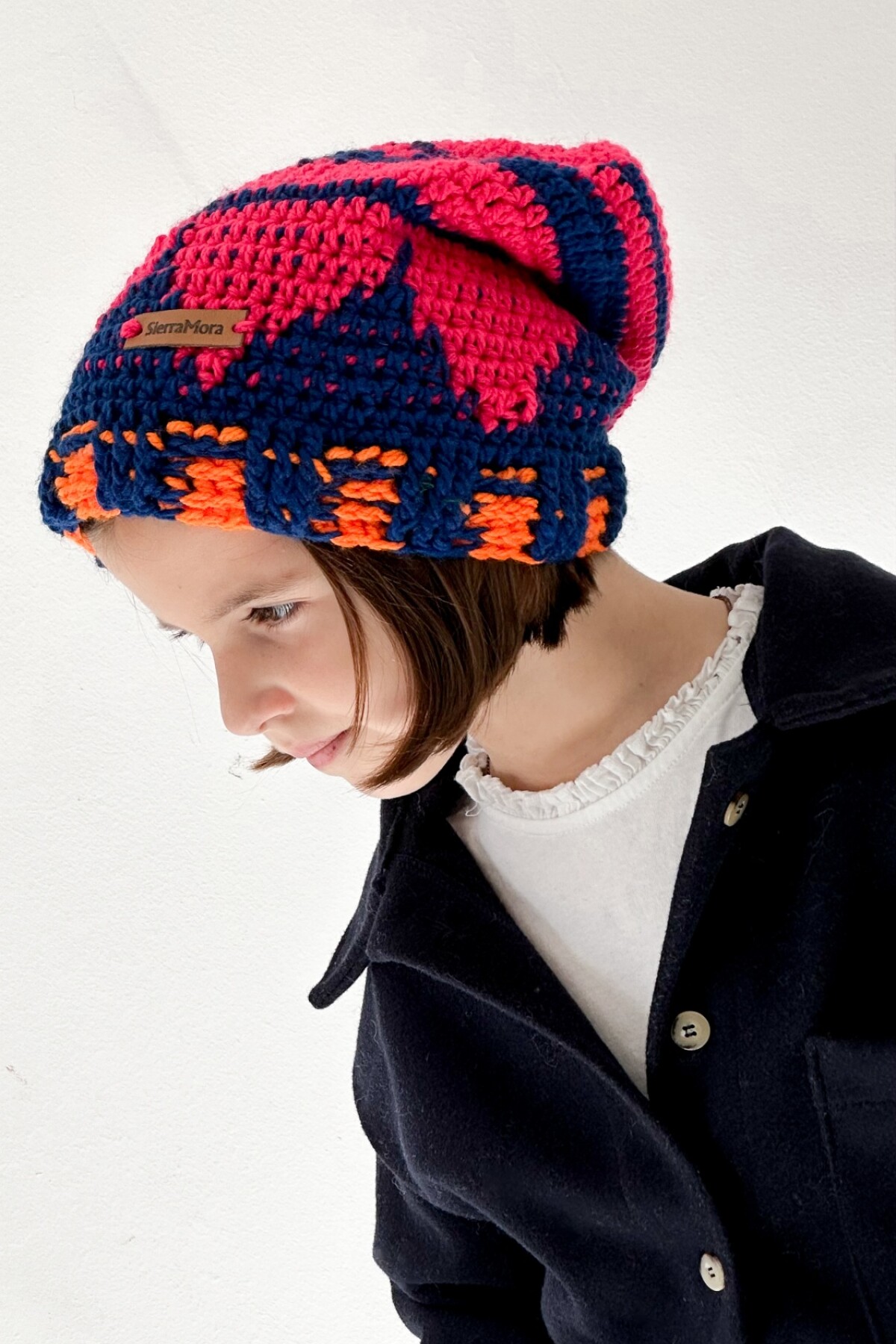 Wool Hat Guri Fucsia / Azul