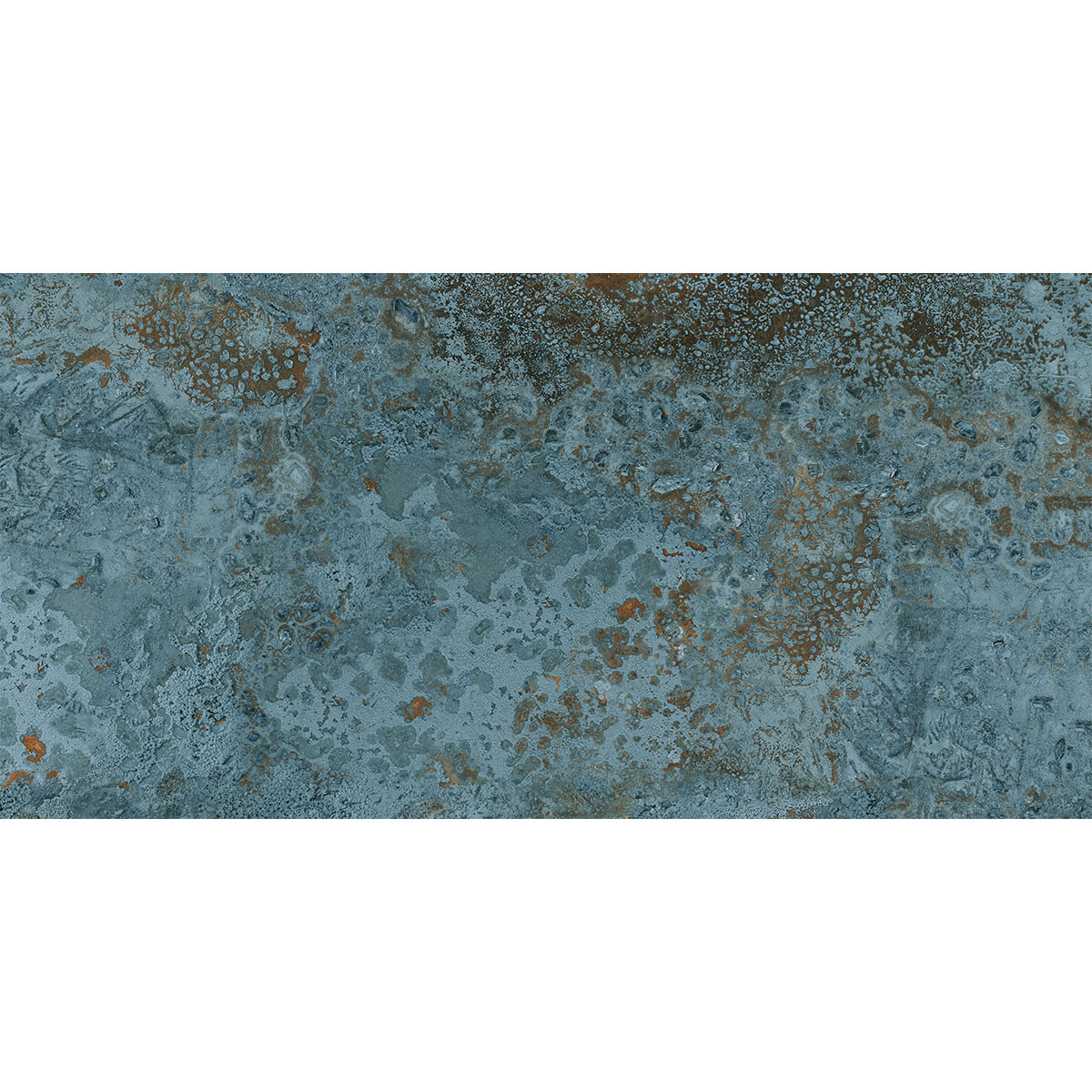 Porcelanato Para Piso Y Pared 60X120 Azul Tipo Piedra Rectificado Baldocer 
