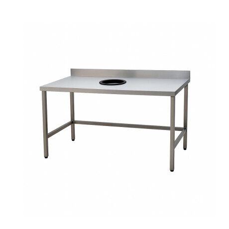 Mesada de Desechos de Acero Inoxidable 90 cm Mesada de Desechos de Acero Inoxidable 90 cm