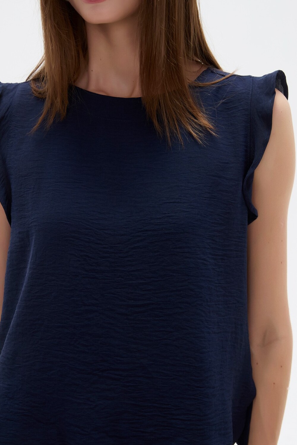 Blusa Jastel Azul Marino