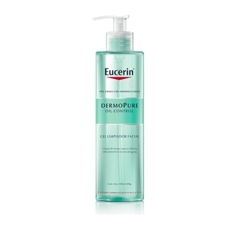 Eucerin Dermo Pure oil control Gel limpiador facial 400ml Eucerin Dermo Pure oil control Gel limpiador facial 400ml