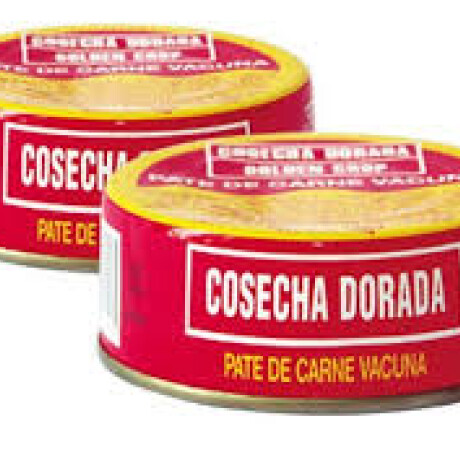 PATE COSECHA DORADA LATA 100G CARNE PATE COSECHA DORADA LATA 100G CARNE