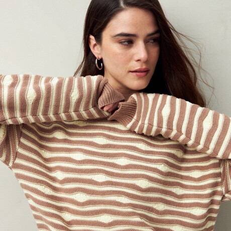 SWEATER GEMMA Visón