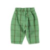 Pantalón a cuadros con bolsillos y elástico Pantalón a cuadros con bolsillos y elástico