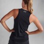 Aero Singlet - Mujer Black/silver Reflective