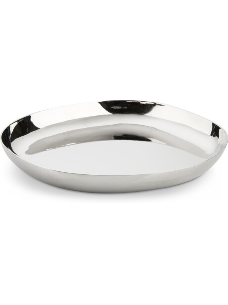 Bandeja decorativa THYGE Ø13cm cromo Bandeja decorativa THYGE Ø13cm cromo