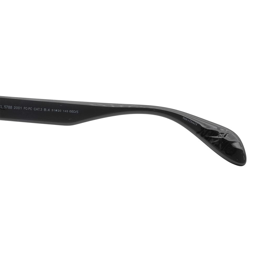 Lentes De Sol One Piece Cuadrado De Policarbonato Degradado/Negro