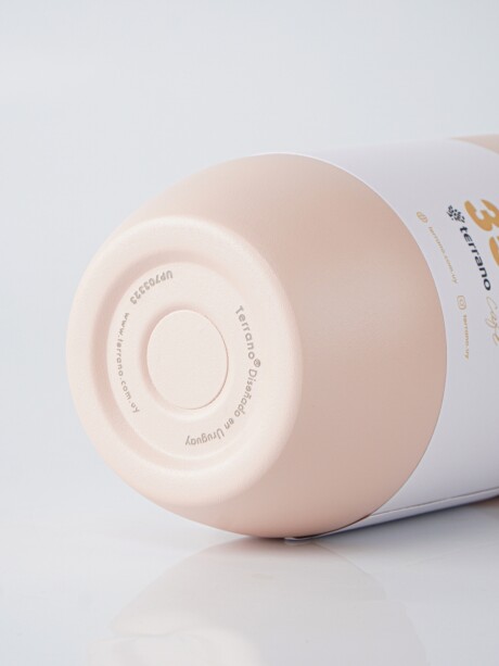 Vaso Térmico Push&Drink 500mL. Rosado