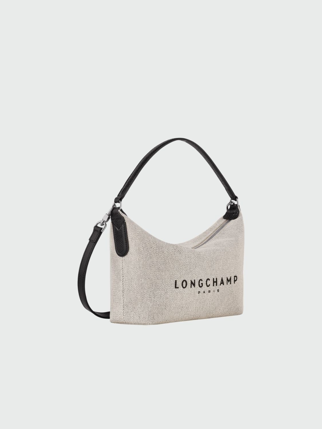 Longchamp -Bolso de hombro talle S, Roseau Marfil