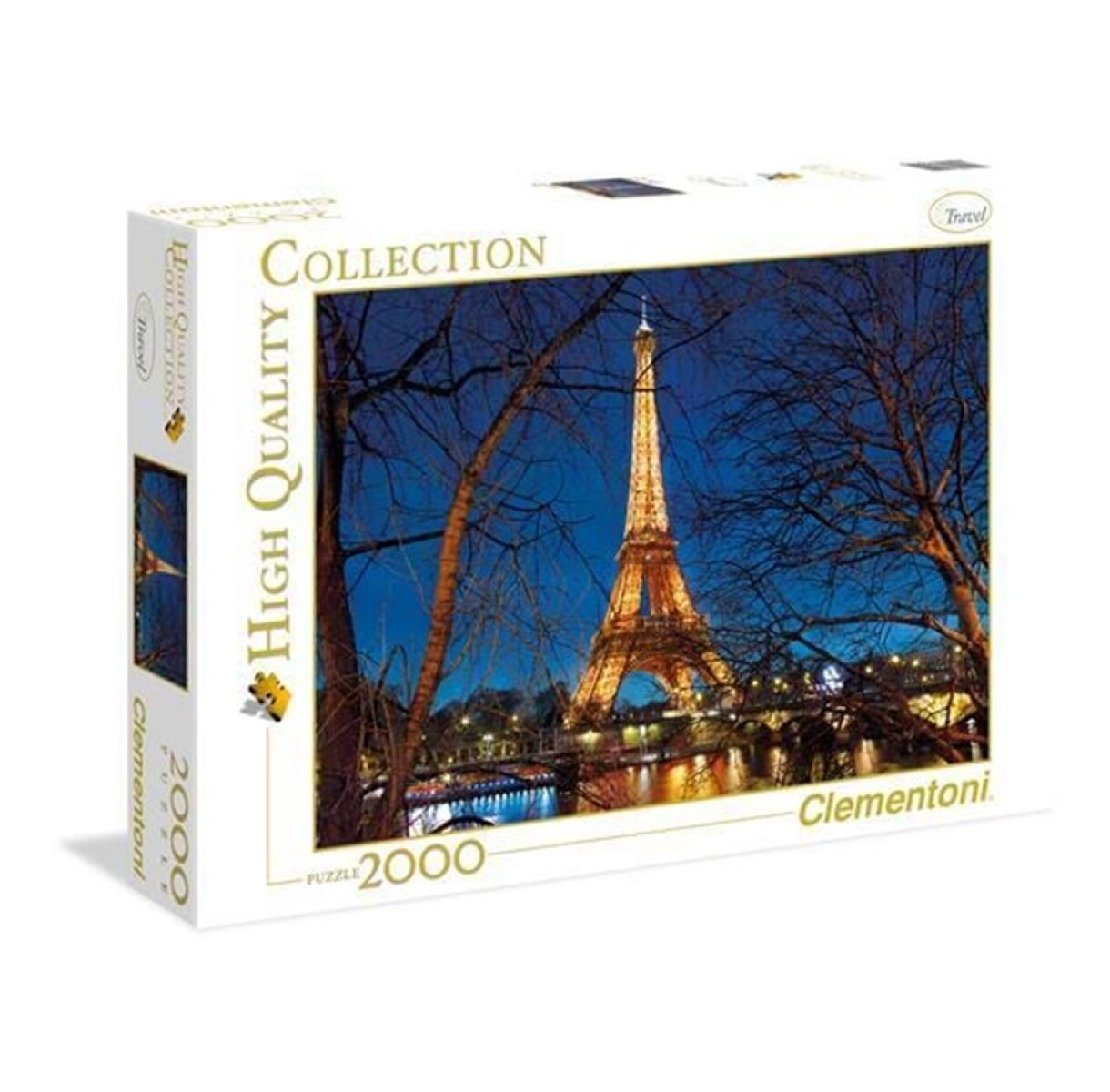 Puzzle Clementoni 2000 piezas Torre Eiffel Paris High Q - 001 