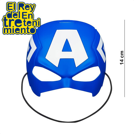 Máscara Hasbro Marvel Avengers Ironman Spiderman Hulk Capitán América