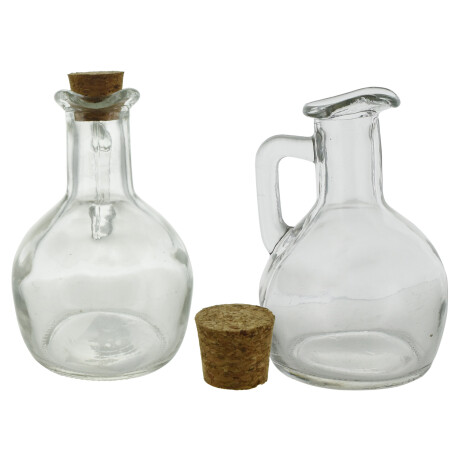ACEITERA VIDRIO CON TAPON CORCHO ACEITERA VIDRIO CON TAPON CORCHO