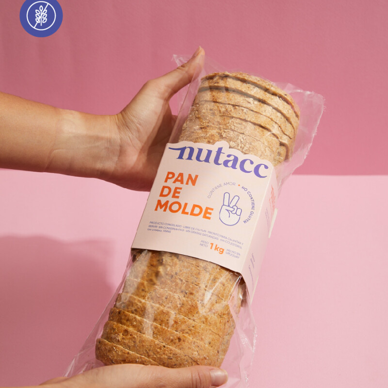 PAN DE MOLDE 1KG NUTACC PAN DE MOLDE 1KG NUTACC