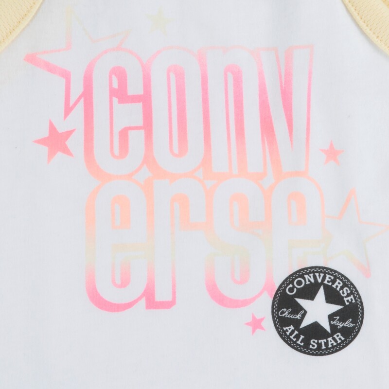 Conjunto All Star Grafhic Set de Niña Amarillo