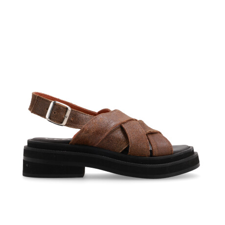 SANDALIAS VENET - CUERO LIBRIZZI MARRON