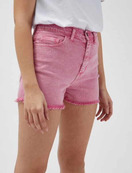 Shorts jean Madisson Color Chicle