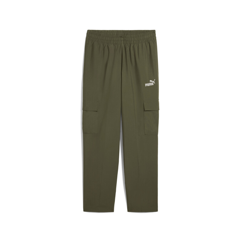 Pantalón Largo ESS No.1 Logo Woven Cargo Pantalón Recto de Hombre Verde