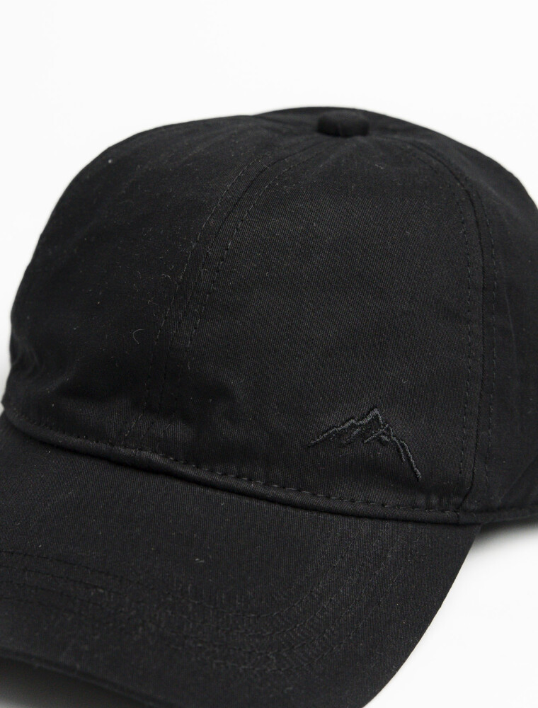 Gorro con Visera Algodón Negro