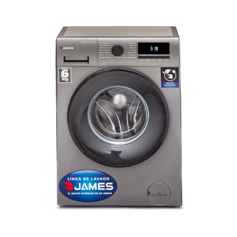 LAVARROPAS JAMES 6KG INVERTER Lavarropas James 6kg Inverter