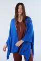 RUANA COTTON AZUL