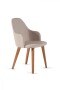 Solar SILLA SOLAR C/BR MADERA TELA 3008 55X60X87H